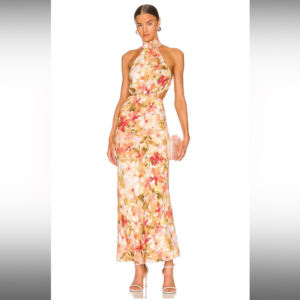 Lapis Dress in Watercolor Floral
Significant Other. Worn once. Size 4. Formal
